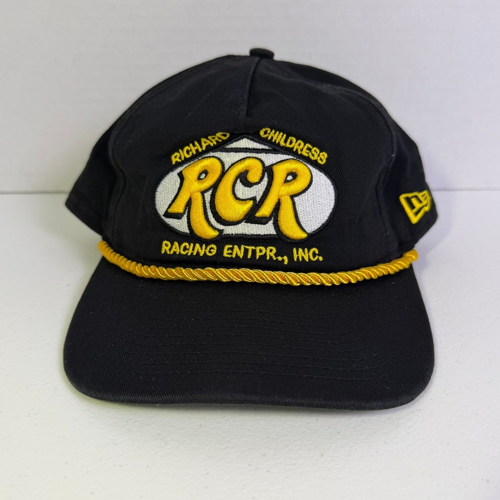 New Era NASCAR Classics RCR Richard Childress Racing Snapback Hat Black Rope Cap